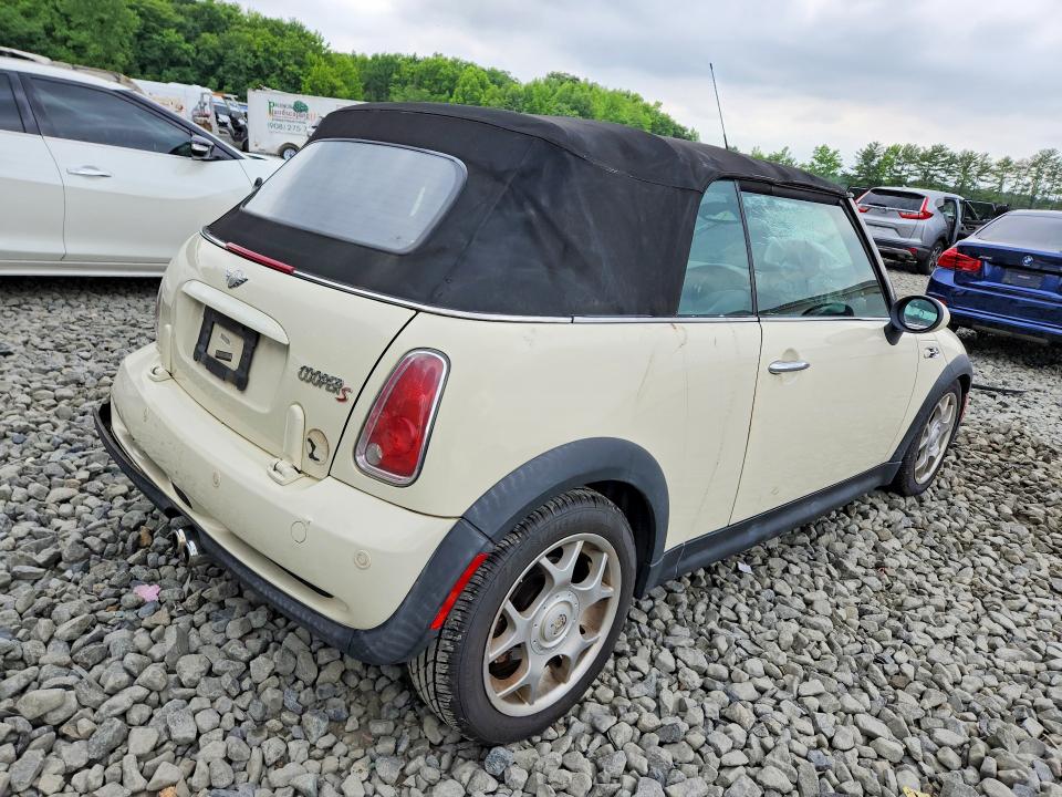 2006 Mini Cooper VIN WMWRH33546TK57773 COPART salvage auction — FRONT END, Nj - Cert Of Title-Salvage, sold $225 on 2026-07-20 (photo 3)