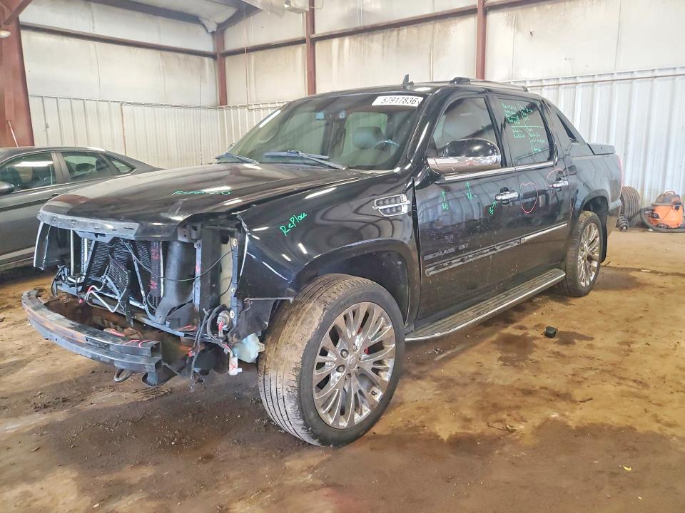 2011 Cadillac Escalade ext VIN 3GYT4MEFXBG306721 COPART salvage auction — FRONT END, Mi - Certificate Of Title, sold $1,700 on 2026-07-06 (photo 1)