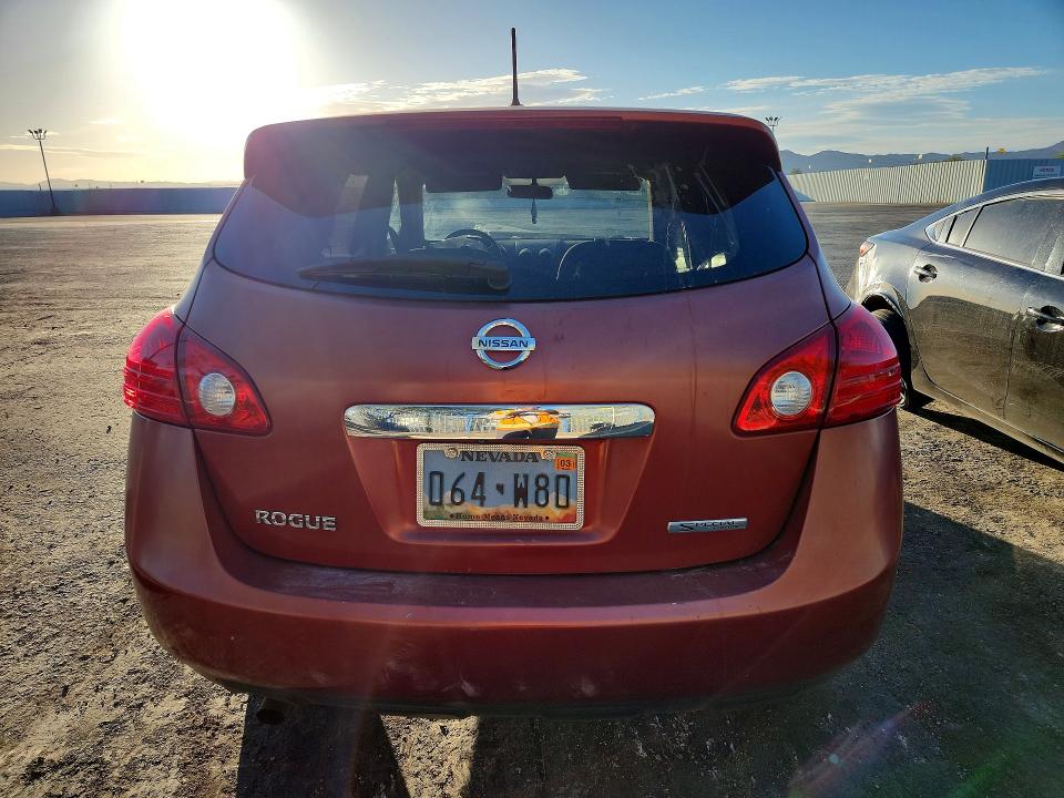 2012 Nissan Rogue VIN JN8AS5MT6CW298088 COPART salvage auction — FRONT END, Nv - Salvage Title, sold $500 on 2026-07-16 (photo 6)