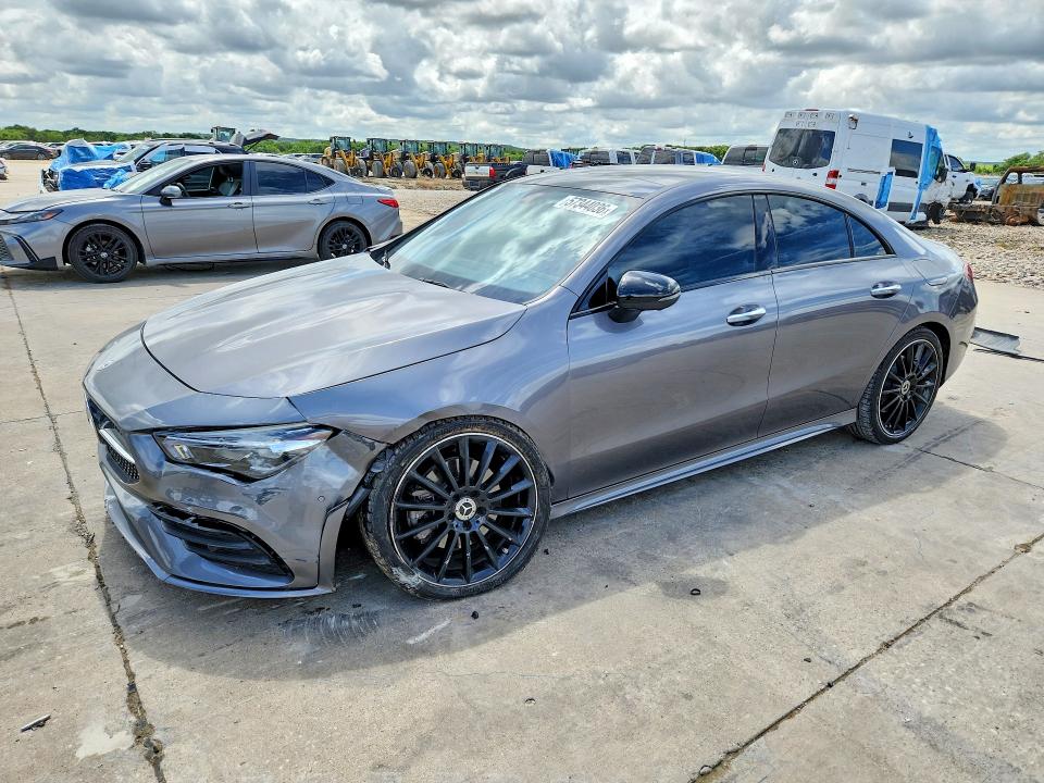2022 Mercedes-benz Cla-klasse VIN W1K5J4HB6NN322738 — COPART salvage auction photo