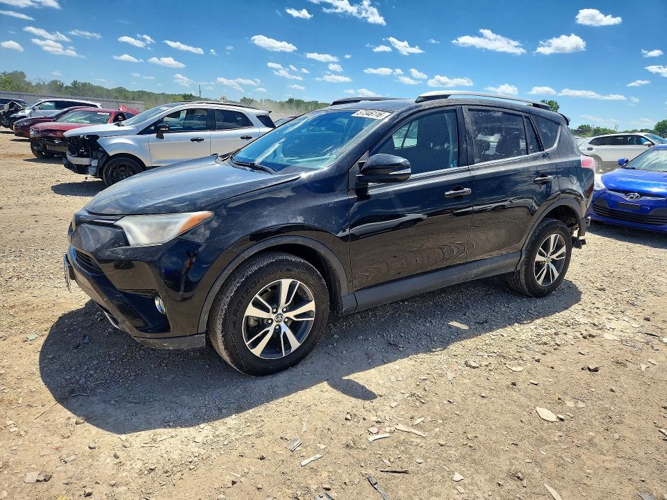 2018 Toyota Rav 4 VIN 2T3RFREV4JW704794 COPART salvage auction — FRONT END, Ks - Cert Of Title-Salvage, sold $3,150 on 2026-07-09 (photo 1)