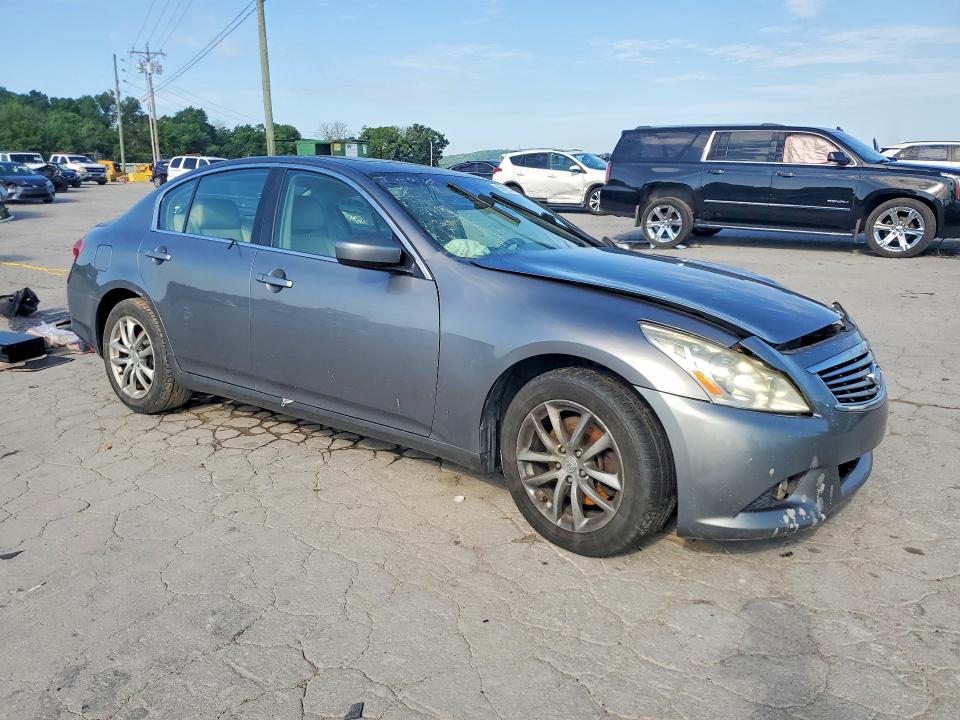 2011 Infiniti G VIN JN1CV6AR9BM405545 COPART salvage auction — FRONT END, Tn - Salvage Certificate, sold $150 on 2026-07-22 (photo 4)