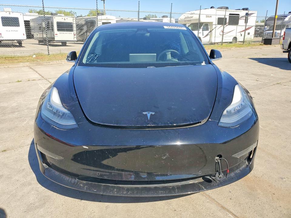 2018 Tesla Model 3 VIN 5YJ3E1EA8JF172768 COPART salvage auction — REAR END, Ca - Salvage Certificate, sold $6,200 on 2026-07-27 (photo 5)