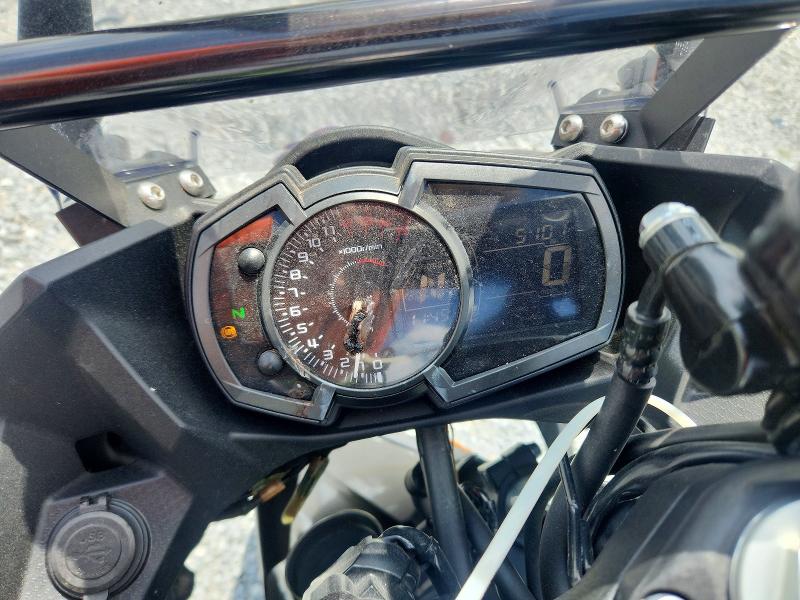 2021 Kawasaki VIN JKAEXKG10MDAD3244 COPART salvage auction — FRONT END, Nc - Salvage Certificate Of Title, sold $350 on 2026-07-23 (photo 7)