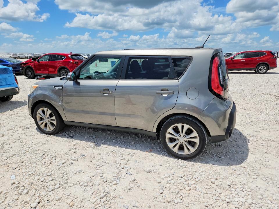 2014 Kia Soul VIN KNDJP3A57E7070797 COPART salvage auction — NORMAL WEAR, TX - CERTIFICATE OF TITLE, sold $200 on 2026-07-23 (photo 2)
