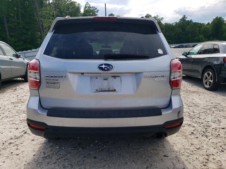 2015 Subaru Forester VIN JF2SJAHCXFH488170 COPART salvage auction — REAR END, Ma - Cert Of Title-Reconstrctd Coll, sold $450 on 2026-07-15 (photo 6)