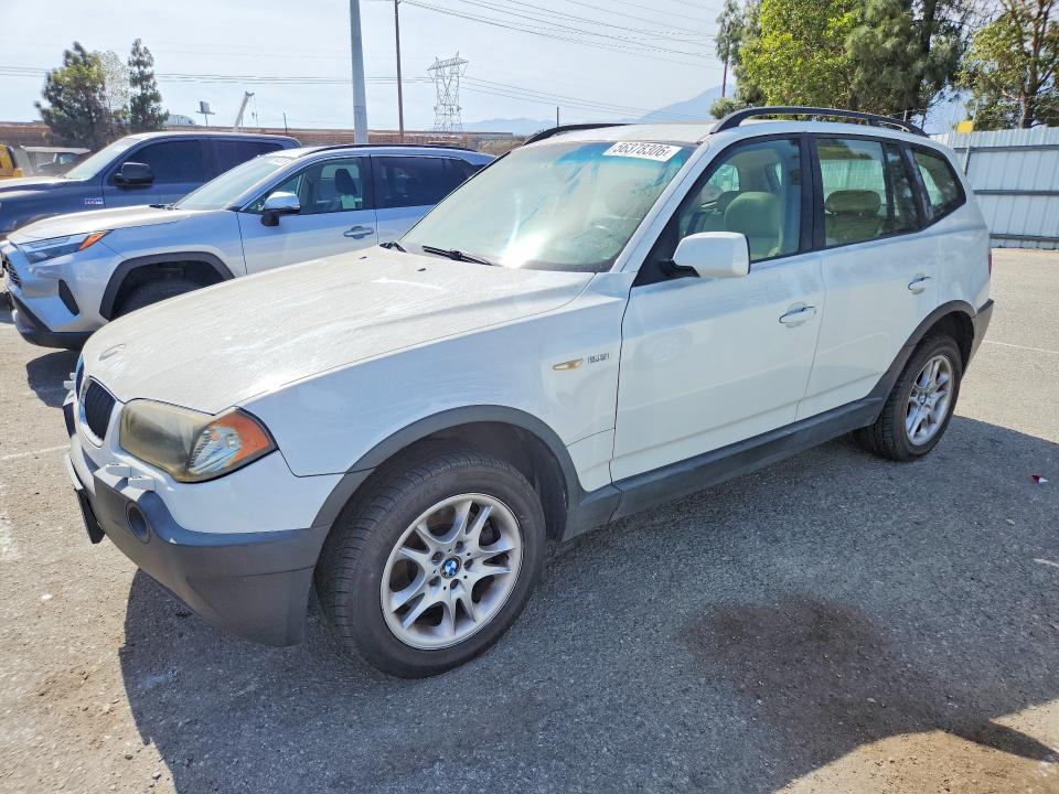 2004 BMW X3 VIN WBXPA73484WA77582 COPART salvage auction — NORMAL WEAR, CA - DIS/DLR/EXP ONLY CLEAN TITLE, sold $400 on 2026-07-16 (photo 1)