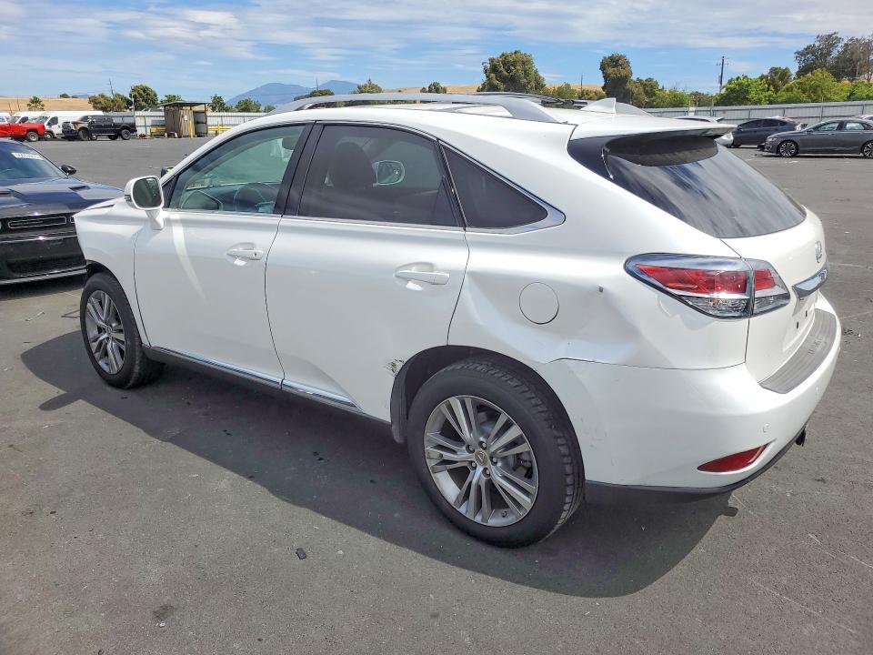 2015 Lexus Rx 350 VIN JTJBK1BA8F2483987 COPART salvage auction — FRONT END, CA - SALVAGE CERTIFICATE, sold $3,800 on 2026-07-13 (photo 2)