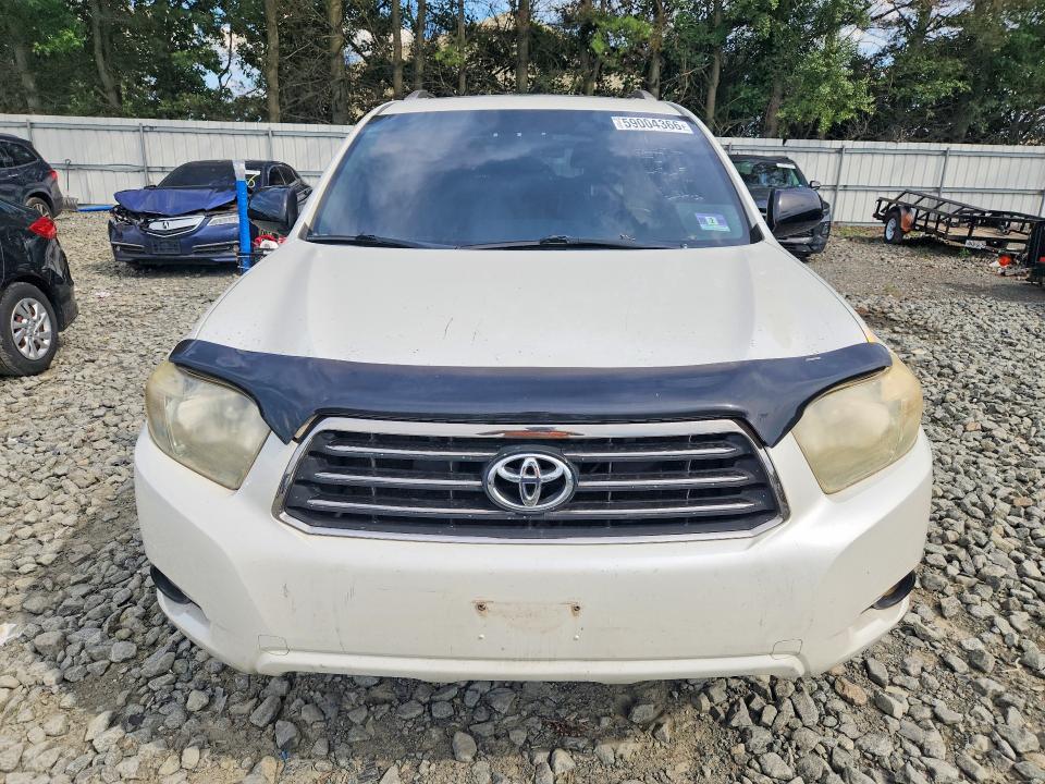 2008 Toyota Highlander VIN JTEES43A982085122 COPART salvage auction — SIDE, Nj - Cert Of Title-Salvage, sold $2,050 on 2026-07-13 (photo 5)