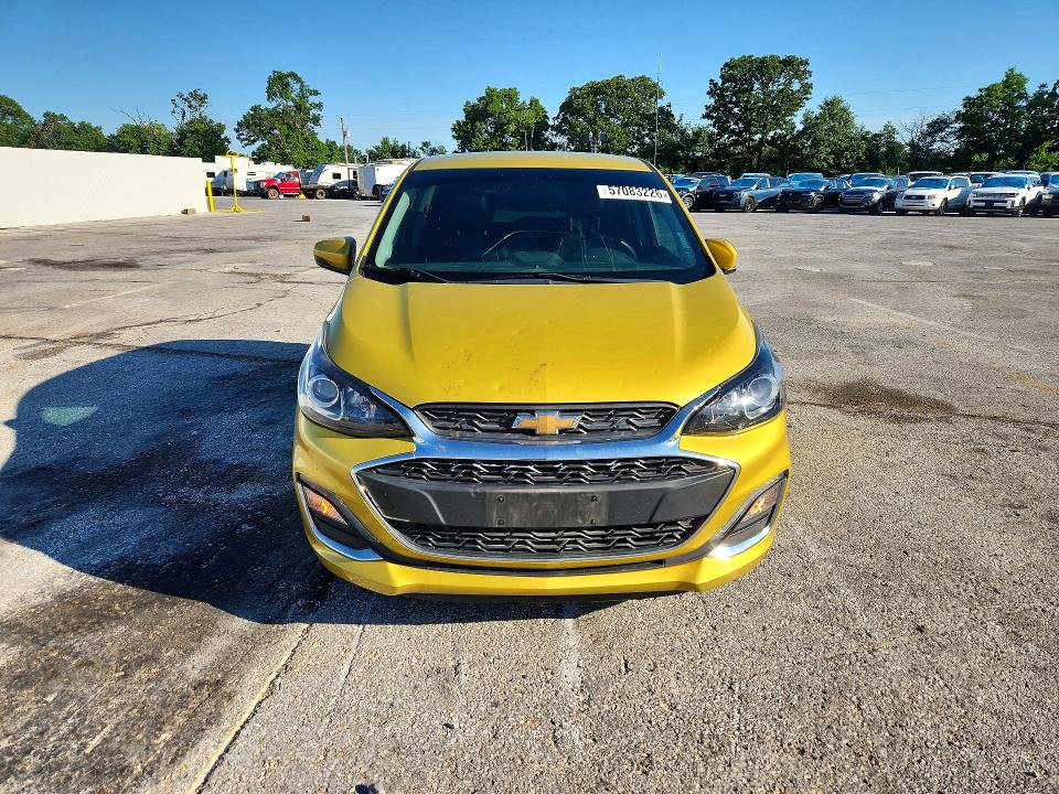 2022 Chevrolet Spark VIN KL8CF6SA1NC032409 COPART salvage auction — HAIL, Mo - Salvage Certificate Of Title, sold $4,100 on 2026-07-27 (photo 5)