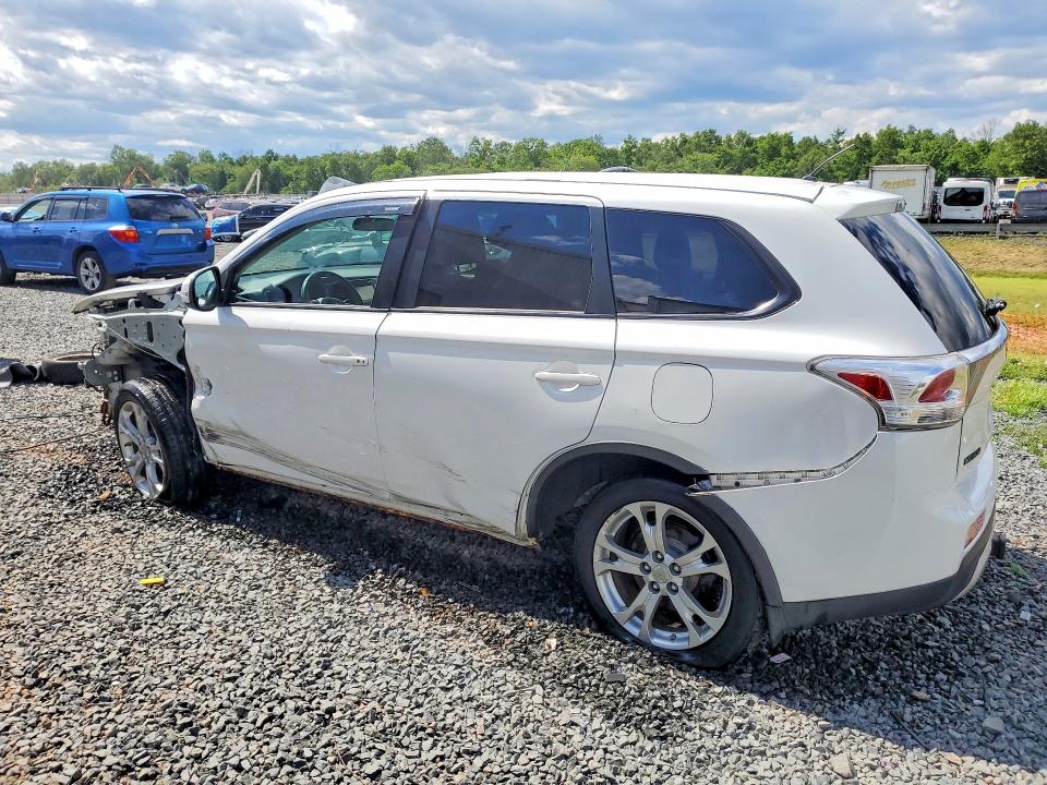 2015 Mitsubishi Outlander VIN JA4AZ3A33FZ005857 COPART salvage auction — FRONT END, Ny - Mv-907A Salvage Certificate, sold $850 on 2026-07-14 (photo 2)