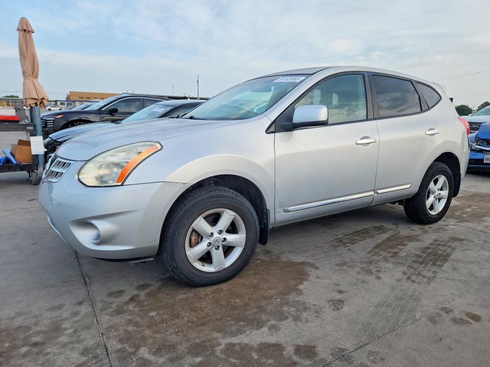 2013 Nissan Rogue sport VIN JN8AS5MT4DW529622 COPART salvage auction — REAR END, TX - CERT OF TITLE-REBUILT SALVAGE, sold $175 on 2026-07-09 (photo 1)