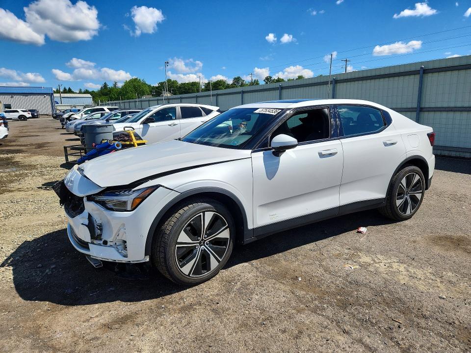 2023 Polestar 2 VIN YSMEG3KA2PL113969 COPART salvage auction — FRONT END, Pa - Certificate Of Salvage, sold $8,400 on 2026-08-18 (photo 1)