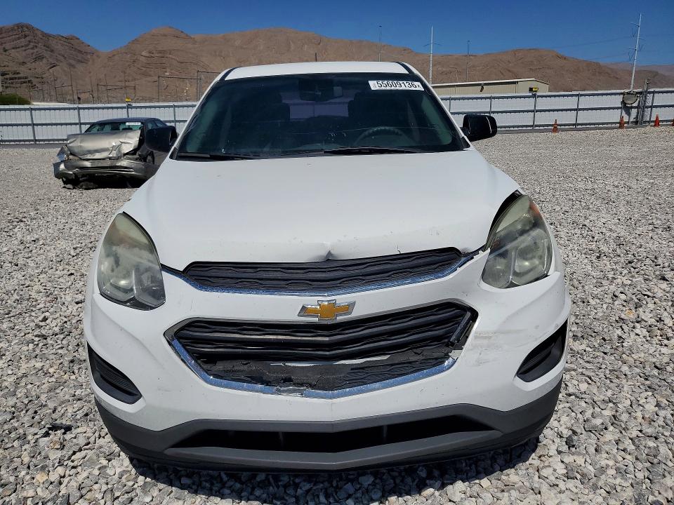 2016 Chevrolet Equinox VIN 1GNALBEK3GZ105727 COPART salvage auction — FRONT END, Nv - Salvage Title, sold $1,150 on 2026-07-22 (photo 5)