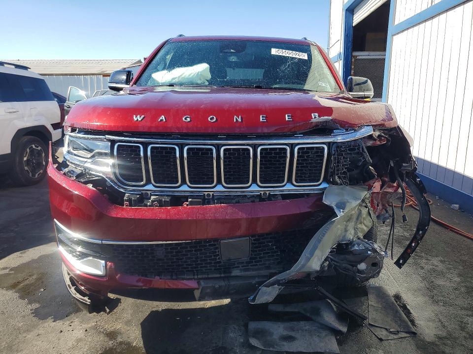2025 Jeep Grand wagoneer VIN 1C4SJVBP4SS514518 COPART salvage auction — FRONT END, Tx - Certificate Of Title, sold $15,700 on 2026-07-27 (photo 5)