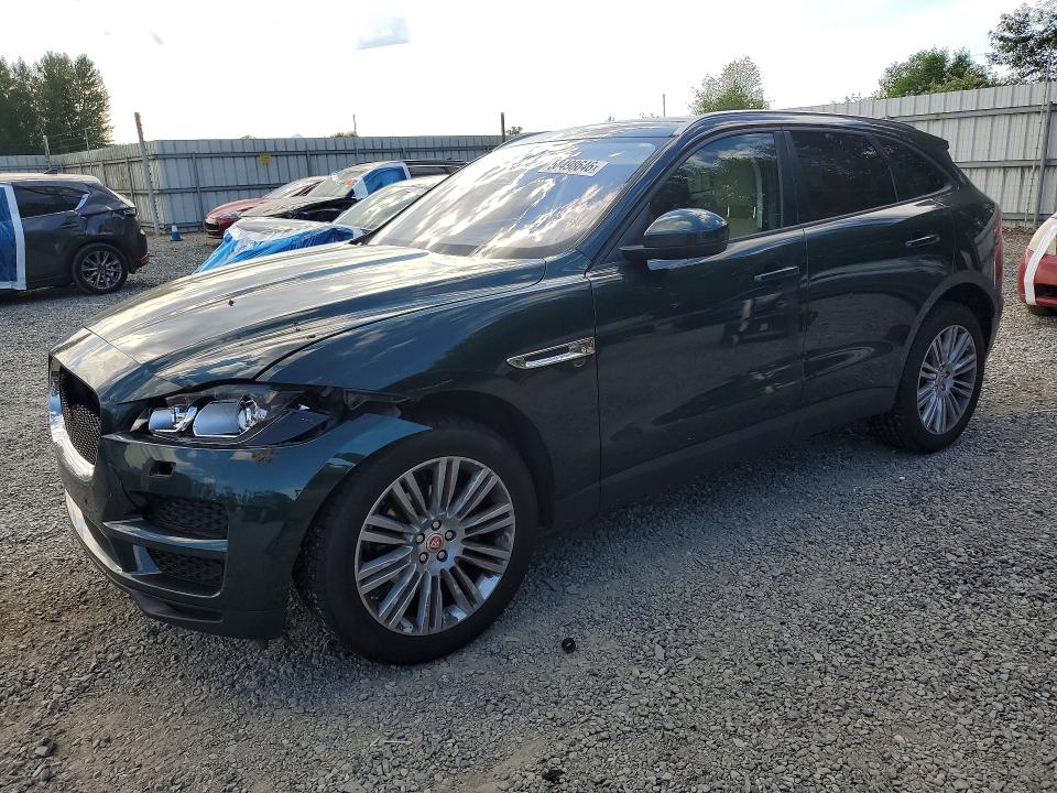 2018 Jaguar F-pace VIN SADCJ2FX4JA294481 COPART salvage auction — FRONT END, Wa - Bill Of Sale, sold $3,200 on 2026-07-27 (photo 1)