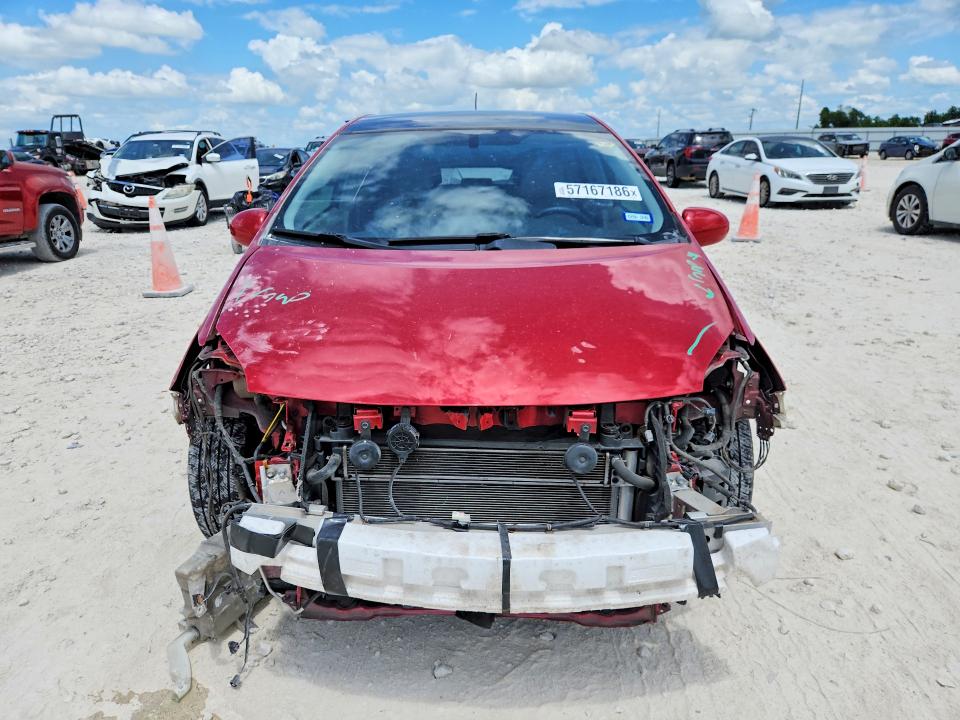 2015 Toyota Prius VIN JTDKN3DU3F1906557 COPART salvage auction — FRONT END, Tx - Salvage Vehicle Title, sold $2,600 on 2026-08-13 (photo 5)