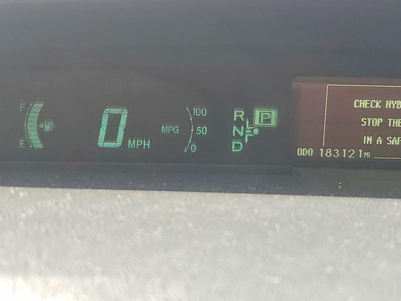 2014 Toyota Prius VIN JTDKN3DU6E1772075 COPART salvage auction — FRONT END, PA - CERTIFICATE OF SALVAGE, sold $900 on 2026-07-23 (photo 9)