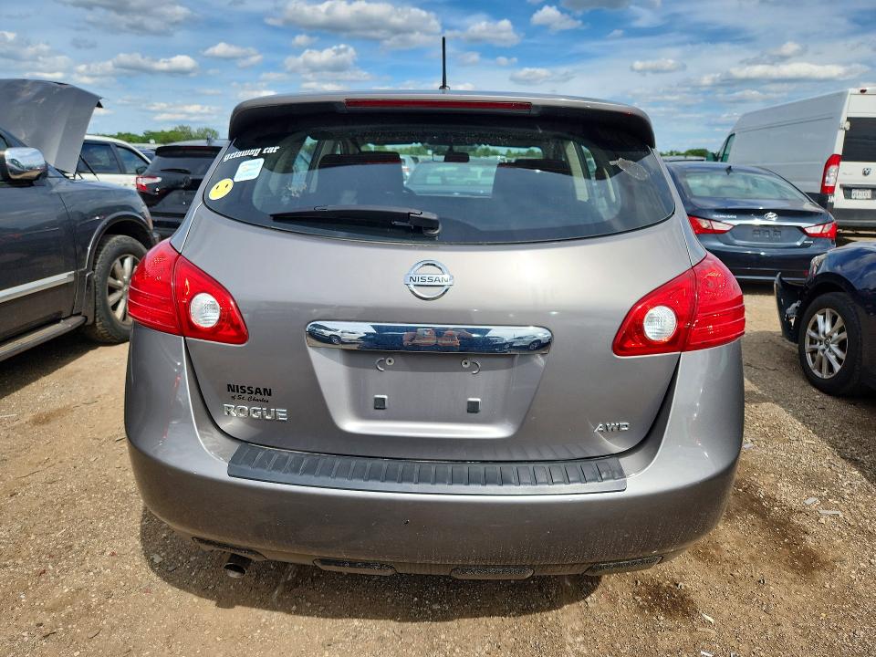 2013 Nissan Rogue VIN JN8AS5MV9DW631466 COPART salvage auction — FRONT END, Il - Salvage Certificate, sold $550 on 2026-07-16 (photo 6)