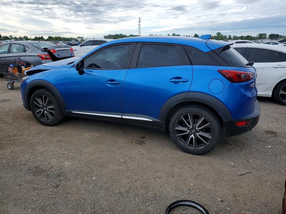 2016 Mazda Cx-3 VIN JM1DKBD75G0116092 COPART salvage auction — FRONT END, On - Permit Salvage, sold $2,300 on 2026-07-02 (photo 2)
