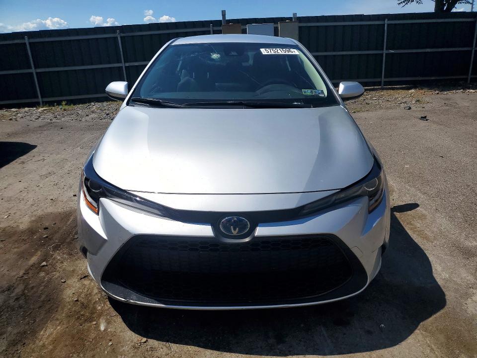 2022 Toyota Corolla VIN JTDEAMDE2NJ040436 COPART salvage auction — SIDE, PA - CERTIFICATE OF SALVAGE, sold $1,950 on 2026-07-22 (photo 5)
