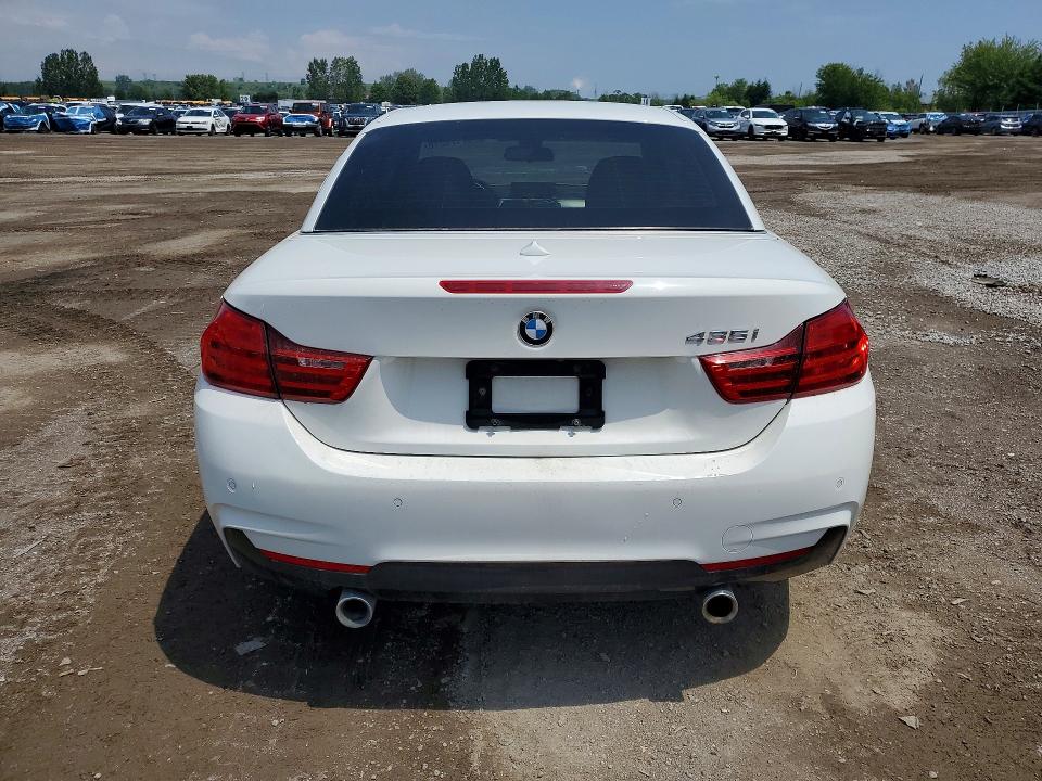 2015 BMW 4 series VIN WBA3T7C59FPW79221 COPART salvage auction — MINOR DENT/SCRATCHES, ON - PERMIT REBUILT - FIT (P), sold $6,600 on 2026-08-18 (photo 6)