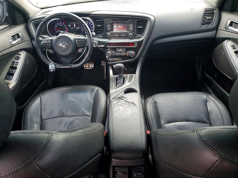 2015 Kia VIN 5XXGR4A66FG517339 COPART salvage auction — REAR END, Ny - Mv-907A Salvage Certificate, sold $725 on 2026-07-08 (photo 8)
