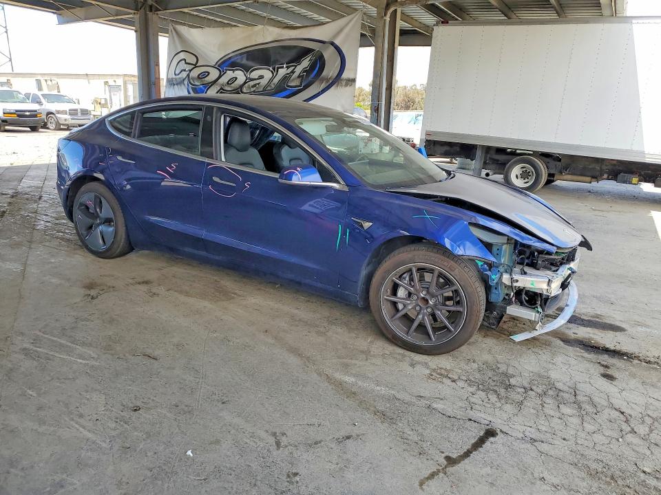 2019 Tesla Model 3 VIN 5YJ3E1EA4KF326328 COPART salvage auction — FRONT END, Ca - Salvage Certificate, sold $5,500 on 2026-07-07 (photo 4)