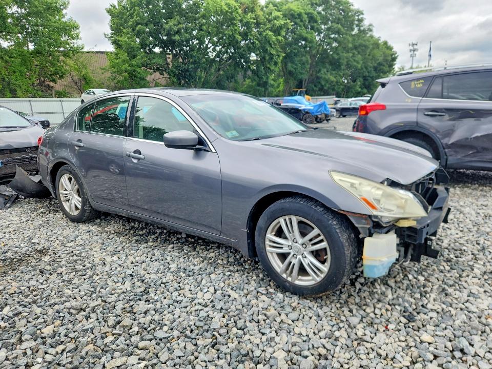 2010 Infiniti G37 VIN JN1CV6AR4AM457762 COPART salvage auction — FRONT END, MT - CERTIFICATE OF TITLE, sold $650 on 2026-07-16 (photo 4)