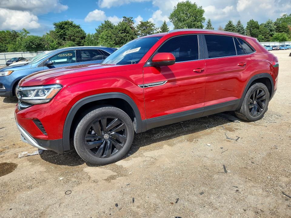 2023 Volkswagen Atlas cross sport VIN 1V2KE2CA9PC221789 — COPART salvage auction photo