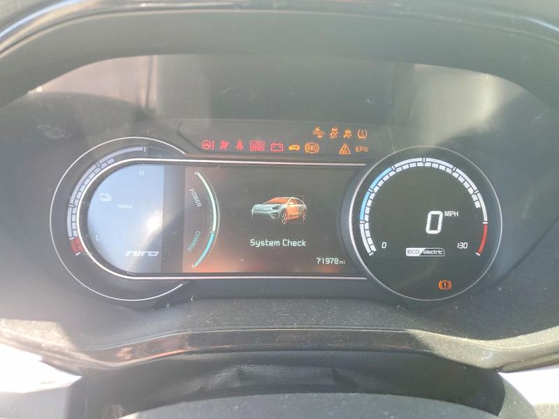 2022 Kia Niro VIN KNDCE3LG6N5147622 COPART salvage auction — REAR END, Ca - Dis/Dlr/Exp Only Clean Title, sold $6,900 on 2026-07-16 (photo 9)