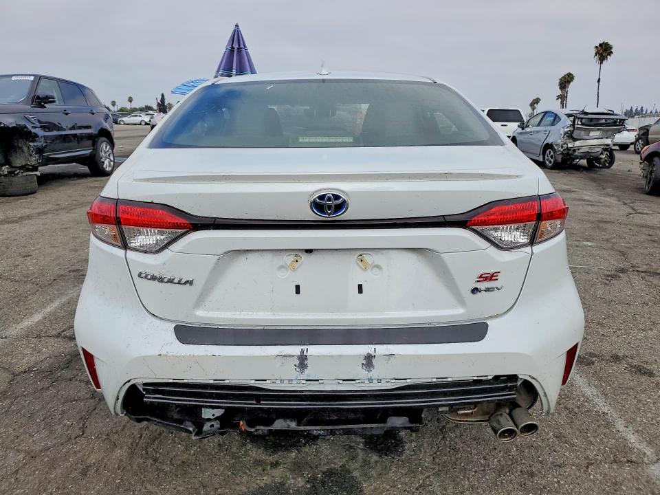2025 Toyota VIN JTDBDMHE9S3021659 COPART salvage auction — FRONT END, CA - SALVAGE CERTIFICATE, sold $8,500 on 2026-07-31 (photo 6)