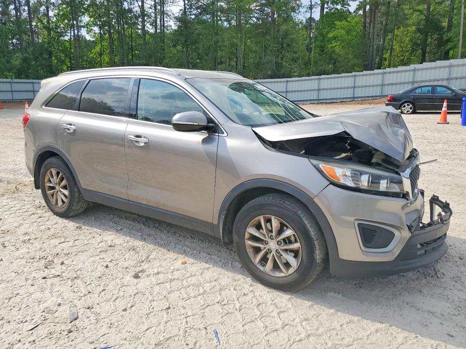 2018 Kia Sorento VIN 5XYPG4A35JG358572 COPART salvage auction — FRONT END, Nc - Salvage Certificate Of Title, sold $1,350 on 2026-07-17 (photo 4)