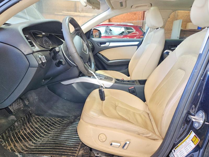 2013 Audi A4 VIN WAUFFAFL3DA125880 COPART salvage auction — FRONT END, Pa - Certificate Of Salvage, sold $1,000 on 2026-07-16 (photo 7)