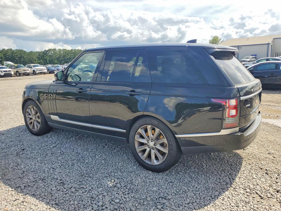 2017 Land rover RANGE ROVER VIN SALGS2FV2HA374907 COPART salvage auction — MECHANICAL, Ms - Cert Of Title-Salvaged, sold $10,200 on 2026-07-24 (photo 2)