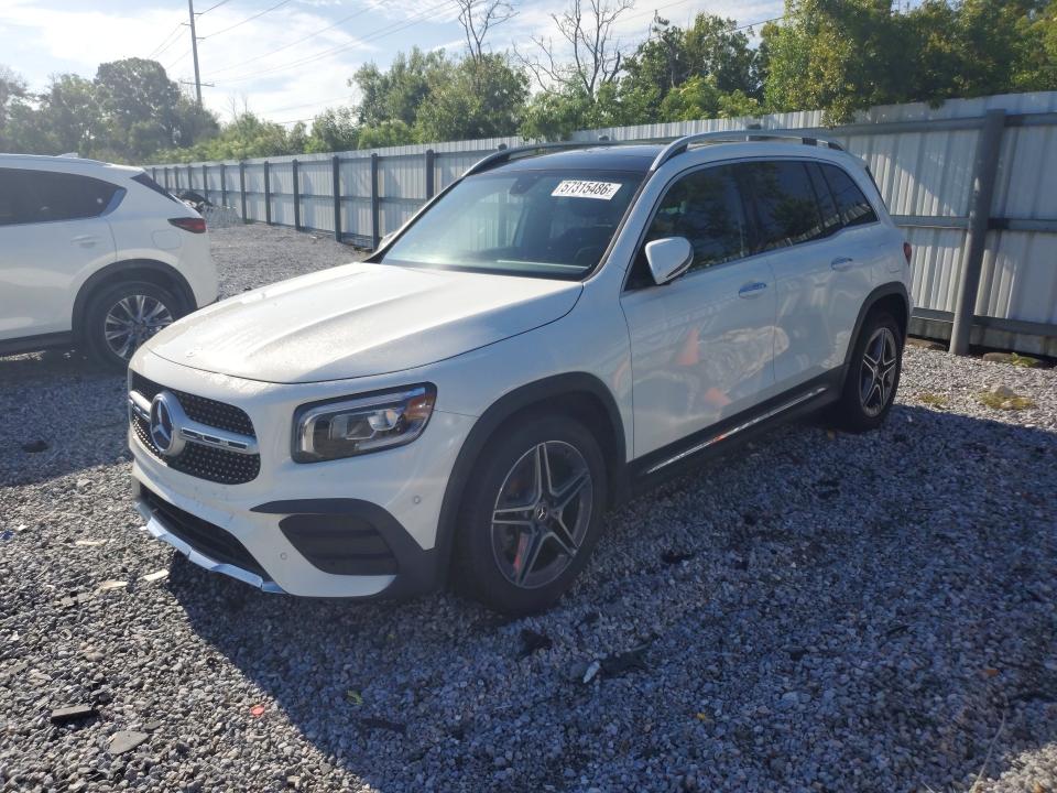 2021 Mercedes-benz Glb VIN W1N4M4GB7MW109765 COPART salvage auction — FRONT END, Fl - Cert Of Title Slvg Rebuildable, sold $4,100 on 2026-07-28 (photo 1)