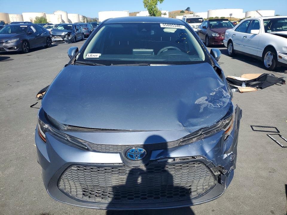 2022 Toyota Corolla VIN JTDEAMDE5N3008892 COPART salvage auction — FRONT END, Ca - Salvage Certificate, sold $4,600 on 2026-07-08 (photo 5)