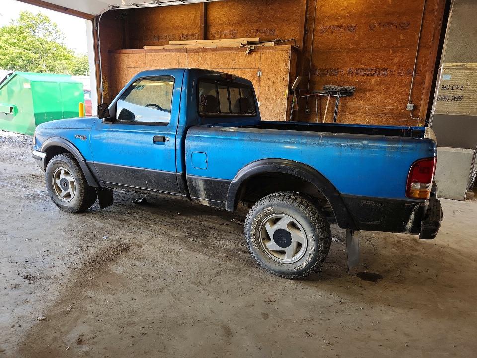 1993 Ford Ranger VIN 1FTCR11XXPUA64019 COPART salvage auction — MINOR DENT/SCRATCHES, Wv - Non Public Clean Title, sold $175 on 2026-07-09 (photo 2)