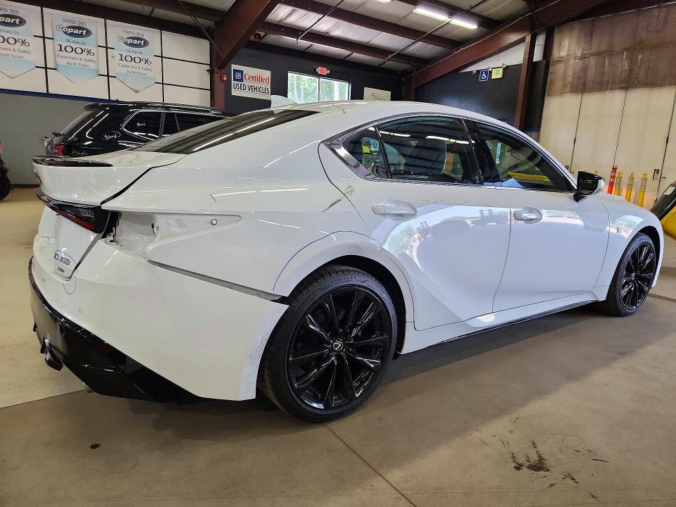 2024 Lexus Is VIN JTHGZ1E26R5037346 COPART salvage auction — FRONT END, Ct - Cert Of Title-Salvage, sold $16,000 on 2026-07-09 (photo 3)