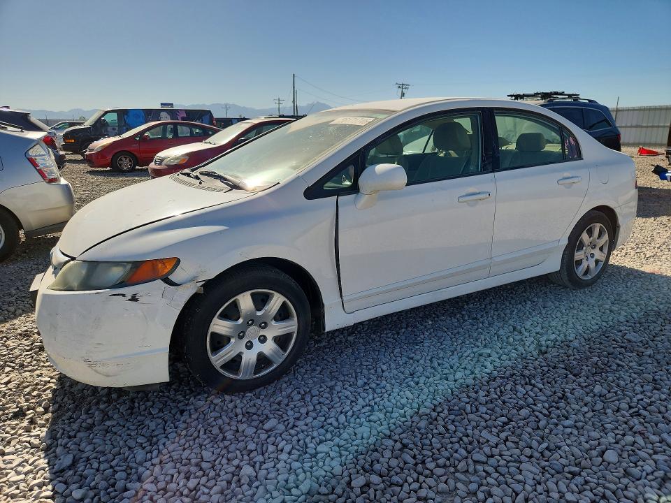 2008 Honda Civic VIN 1HGFA16578L070798 COPART salvage auction — FRONT END, UT - SALVAGE CERTIFICATE, sold $800 on 2026-07-10 (photo 1)