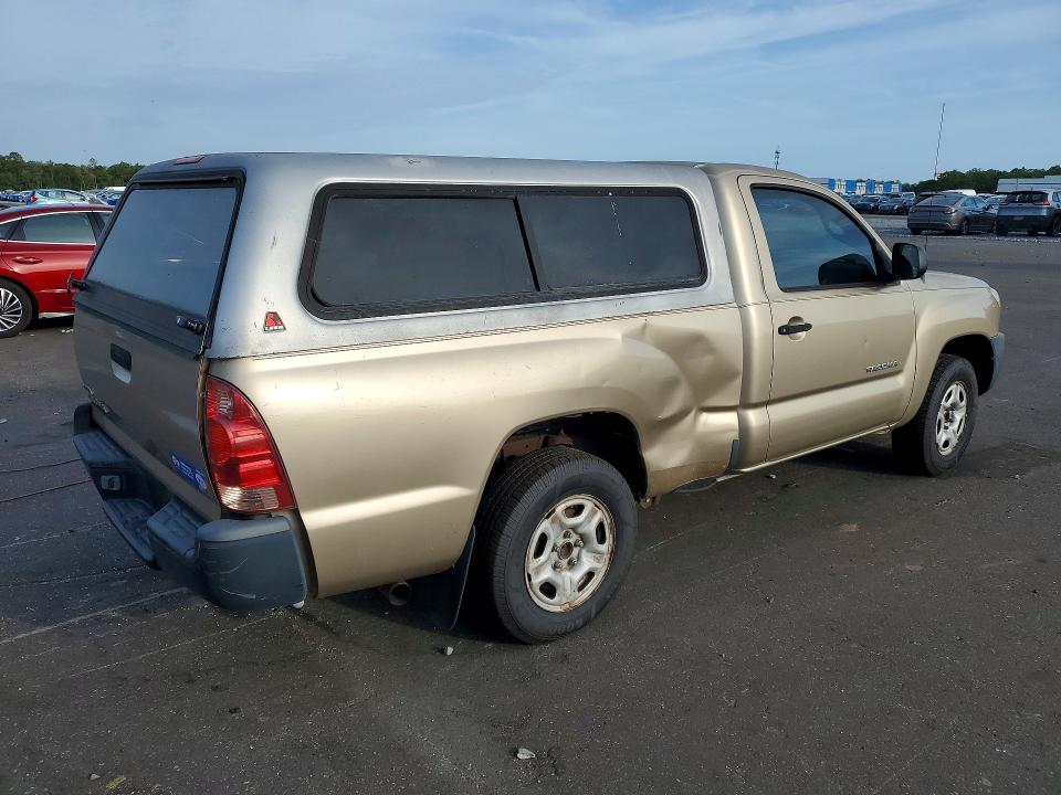 2006 Toyota Tacoma VIN 5TENX22N56Z198699 COPART salvage auction — REAR END, Mt - Certificate Of Title, sold $3,600 on 2026-07-06 (photo 3)