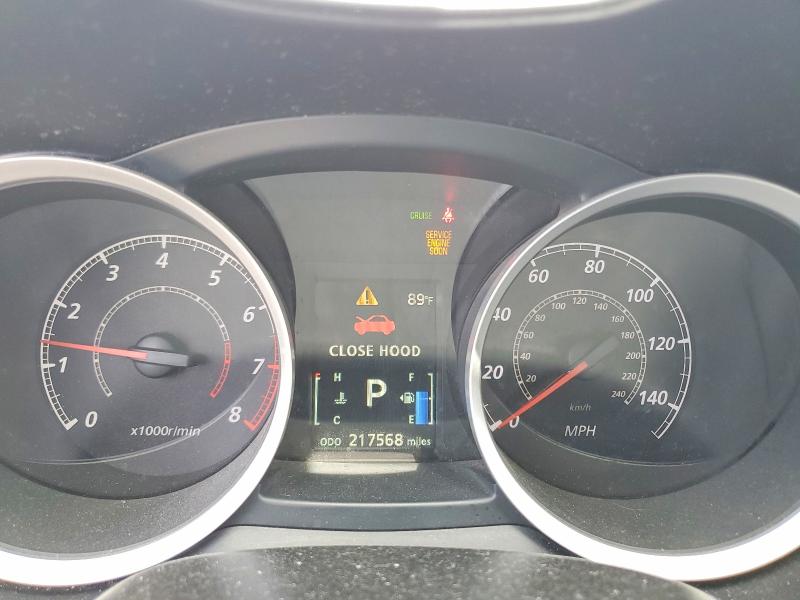 2016 Mitsubishi Lancer VIN JA32U2FU6GU007104 COPART salvage auction — FRONT END, OH - CERT OF TITLE-SALVAGE, sold $625 on 2026-07-02 (photo 9)