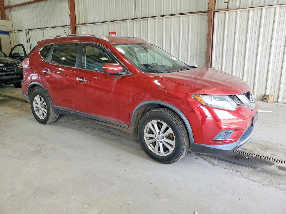 2015 Nissan Rogue VIN KNMAT2MV7FP506034 COPART salvage auction — REAR END, Va - Cert Of Title - Salvage, sold $1,850 on 2026-07-02 (photo 4)