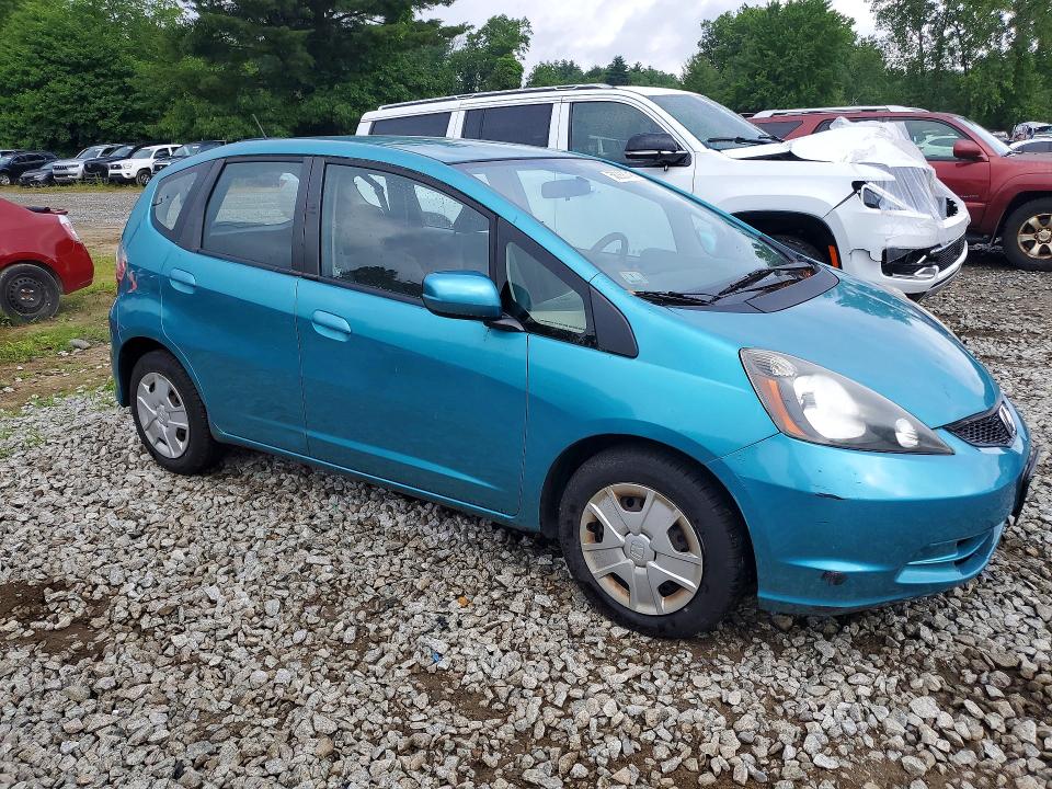 2012 Honda Fit VIN JHMGE8G30CC005411 COPART salvage auction — FRONT END, Ma - Cert Of Title-Reconstrctd Coll, sold $650 on 2026-07-08 (photo 4)