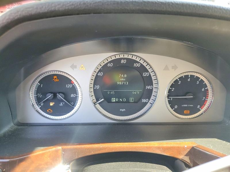 2011 Mercedes-benz Glk-class VIN WDCGG5GB2BF619465 COPART salvage auction — SIDE, GA - CERT OF TITLE-SALVAGE, sold $1,600 on 2026-07-30 (photo 9)