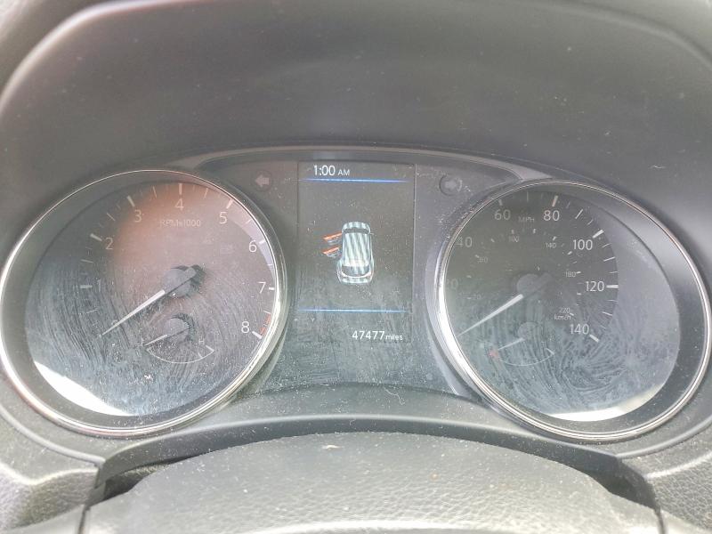 2022 Nissan Rogue VIN JN1BJ1BV4NW343129 COPART salvage auction — FRONT END, Fl - Cert Of Title Slvg Rebuildable, sold $2,100 on 2026-07-20 (photo 9)