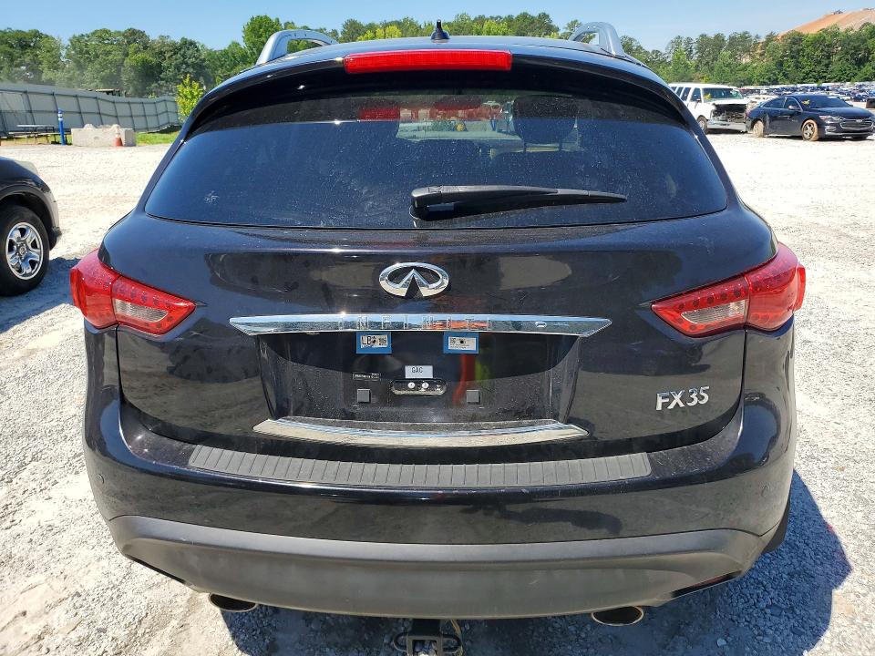 2012 Infiniti Fx VIN JN8AS1MW1CM151398 COPART salvage auction — MINOR DENT/SCRATCHES, Ga - Cert Of Title-Salvage, sold $650 on 2026-07-06 (photo 6)