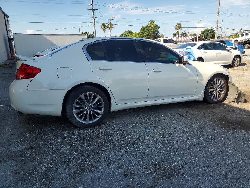 2008 Infiniti G35 VIN JNKBV61E48M204973 COPART salvage auction — FRONT END, FL - CERT OF TTL-REBUILT&SLVG RBLD, sold $425 on 2026-07-17 (photo 3)