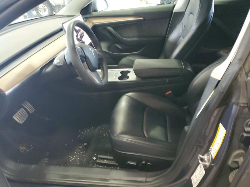 2022 Tesla Model 3 VIN 5YJ3E1EC8NF344157 COPART salvage auction — FRONT END, Va - Cert Of Title - Salvage, sold $7,200 on 2026-07-02 (photo 7)