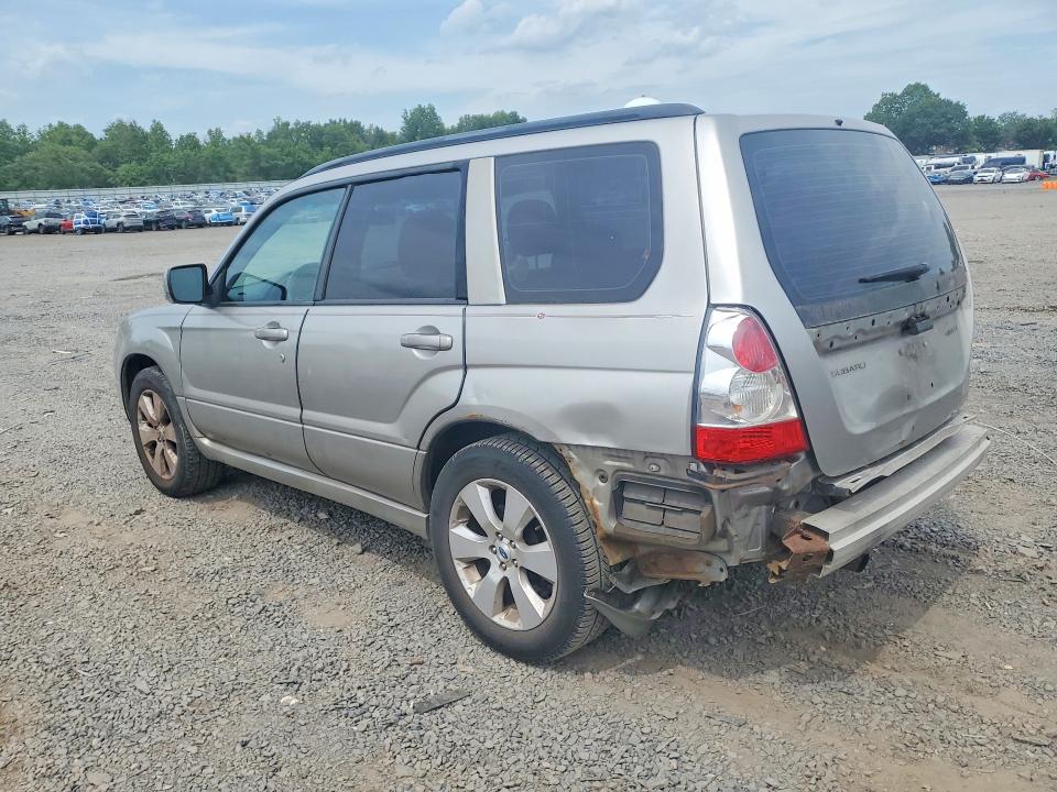 2007 Subaru Forester VIN JF1SG656X7H704647 COPART salvage auction — REAR END, Nj - Cert Of Title-Salvage, sold $350 on 2026-07-07 (photo 2)
